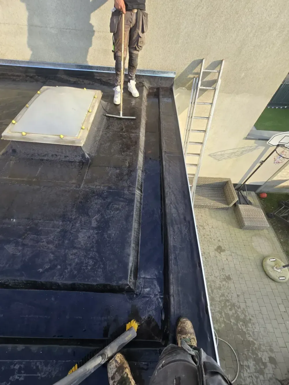 Plat dak - EPDM foto 6