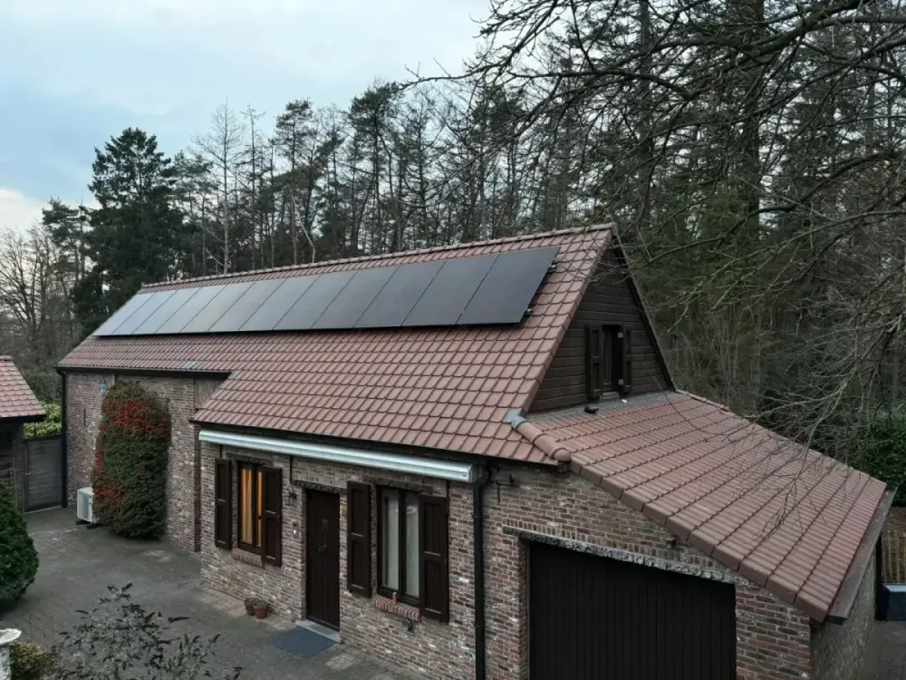 Hellend dak renovatie met dakpannen - Dakwerken Vandevyver Gent